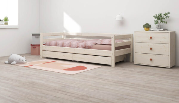 Classic Single Bed with drawers