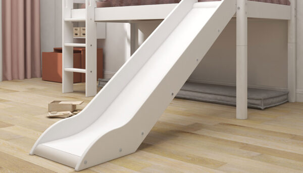 White Slide bed