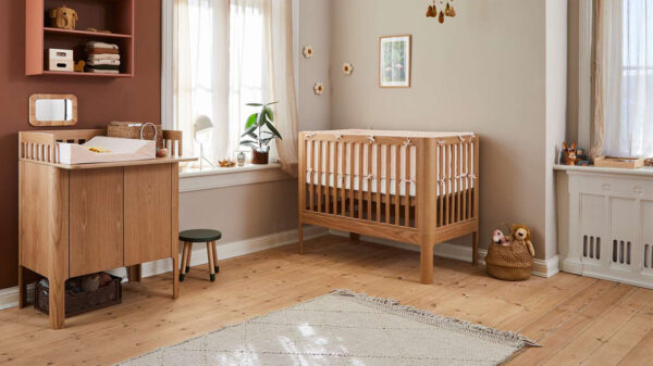 NOVA BABY COT + CHANGING TABLE