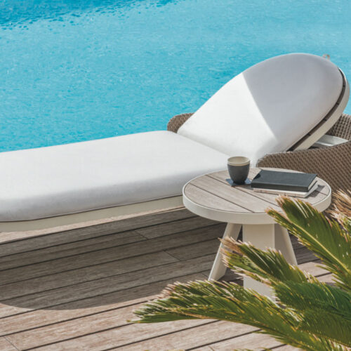 Esedra sun lounge bed