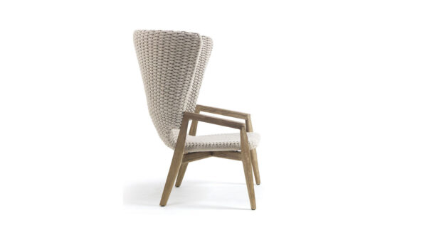 Knit Garden High Back armchair