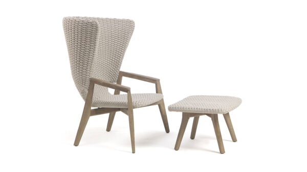 Knit Garden High Back armchair