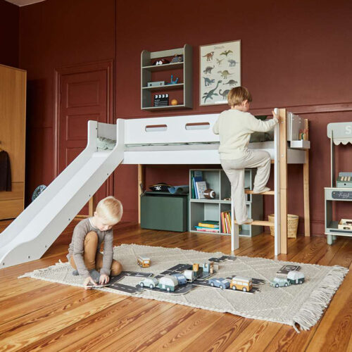 NOR mid-high bed with slide