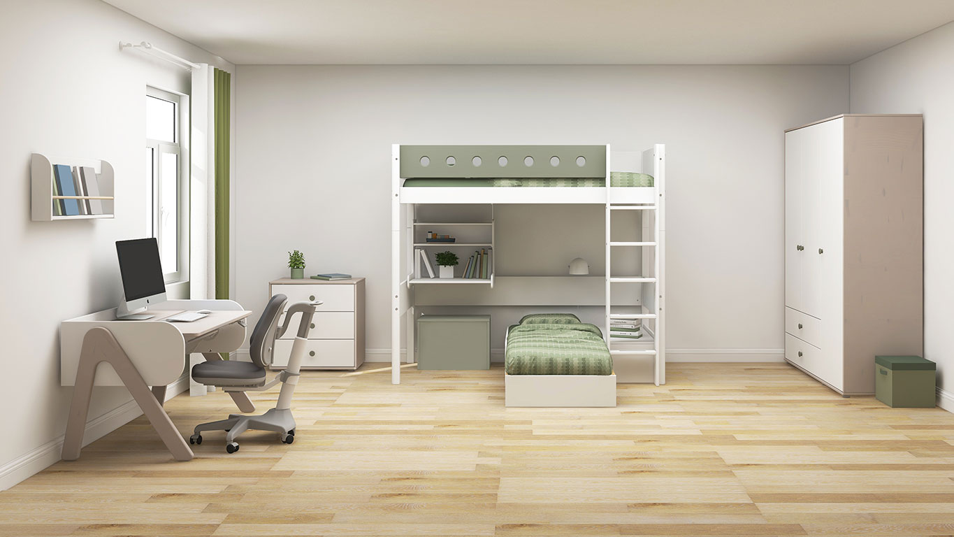 WHITE Casa Bed