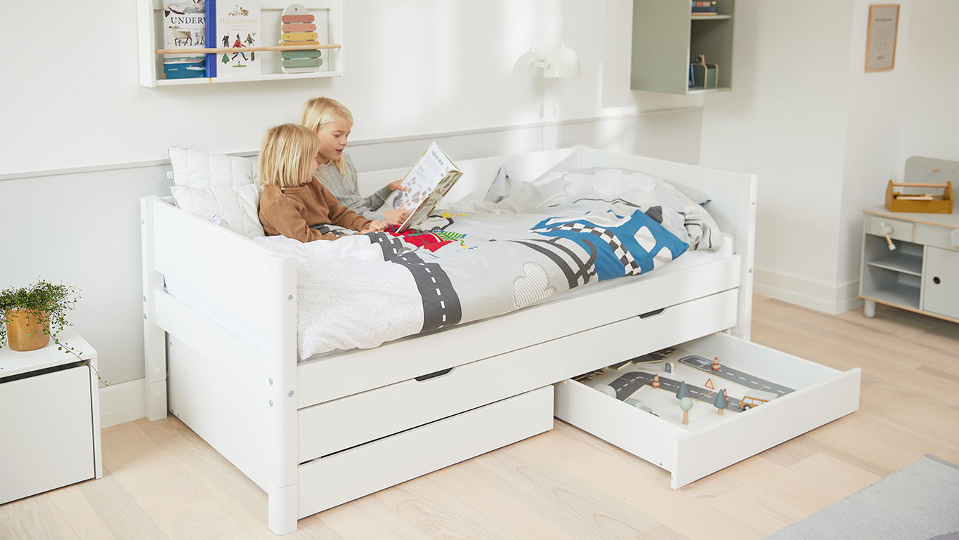 WHITE Bed 3 in 1