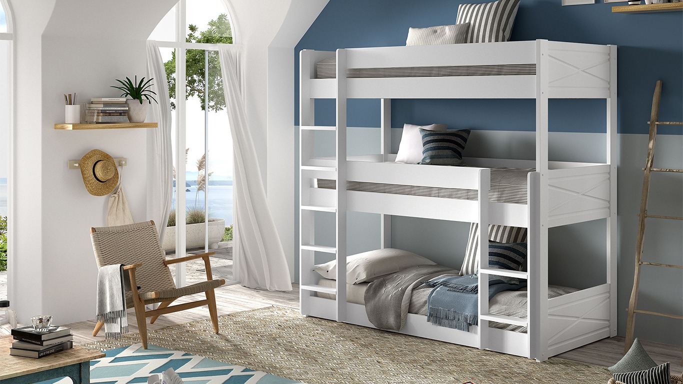 SCOTT TRIPLE BUNK BED